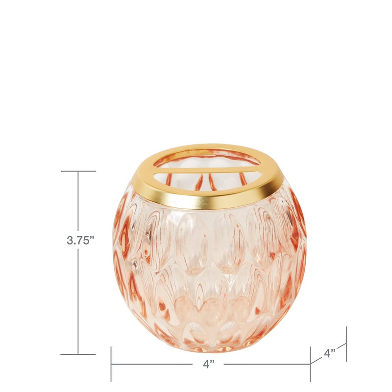 SKL Home by Saturday Knight Ltd. Arianna Toothbrush Holder, Blush - Image 2